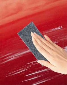 Cire et <span class=keywords><strong>chiffon</strong></span> magique pour voiture-Double <span class=keywords><strong>action</strong></span> pour enlever les rayures et briller - Product Image 1