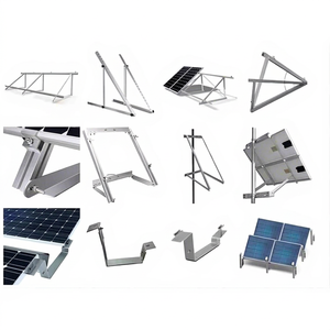 Système de montage solaire pour toit plat en alliage d'aluminium facile à installer avec orientation Ouest/Est et garantie de 10 ans certifié CE/TUV/IEC - Product Image 1