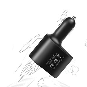 Chargeur de voiture USB portable mains libres avec 3 ports USB, chargeur de voiture USB, allume-cigare - Product Image 3