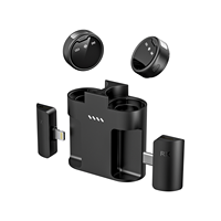 Microphone sans fil miniature S60 avec clip USB-C pour blogueur, téléphone, TikTok et diffusion en direct