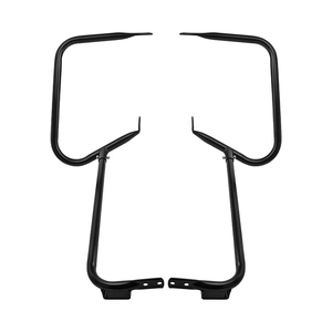 Barres de protection pour sacoches de moto, pour Harley Touring Electra Glide FLHT FLHR CVO Road King 1997-2008, support en acier noir - Product Image 1