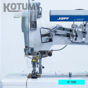 Machine à coudre à grande vitesse à entraînement direct, tête carrée, trois aiguilles, cinq fils, machine à coudre extensible - Product Image 5