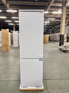 Réfrigérateur commercial encastrable à double porte, sans givre, pour hôtel et usage domestique, 170L réfrigérateur/62L congélateur, vente directe usine - Product Image 4