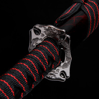Ensemble de 3 katanas décoratives à motif dragon, épées jouets très demandées pour la vente en gros, collection ou cadeau, 98cm/77cm/42cm
