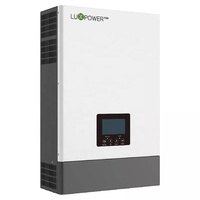 Système d'énergie solaire hybride Luxpower 5 kW Eco avec onduleur solaire hors réseau double MPPT
