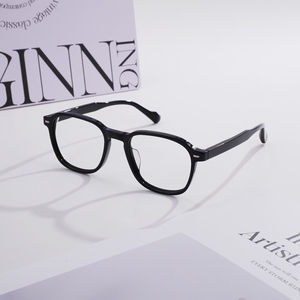Gafas Ópticas Unisex con Marco de Acetato Ovalado Poligonal Vintage, Anti Luz Azul, con Graduación, en Negro, Gris Degradado y Rosa - Product Image 3