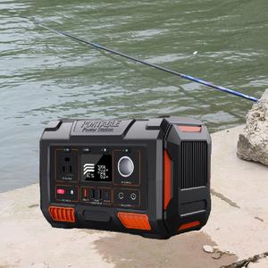 Chargeur solaire portable 300W Batterie externe AC 110V-240V Onduleur 12V DC USB Home Emergency Backup Solar EU UK Plug External Battery - Product Image 6