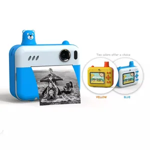 2.4 inch 1080P Mini Camera Kids Thermal Paper Prints Photos Directly Instant Print Digital kids camera toy