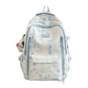 Ins japanese style tie-dye backpack for men and women easiest for match school <b>bag</b> k-style junior high school student backpack - Product Image 6