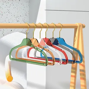 Groothandel Plastic Kleerhangers Voor Kleding Premium Wit Rood Plastic Kleerhangers Voor Kleding