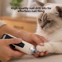 Neue Elektrische Tierhaarschneidemaschine & Nagelschleifer-Kombination aus ABS-Material für Katzen und Hunde - Direkt vom Hersteller