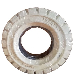 200/50-10 (6.50) 원레이 고품질 솔리드 지게차 타이어 (노즈 포함) - Product Image 6