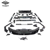 Kit carrosserie complet en carbone sec autoclavé pour Tesla Cybertruck, style MSY, kit de tuning extérieur non destructif à visser, avec LED