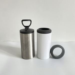 Vaso Enfriador 4 en 1 para Botellas de Cerveza de 12 Oz con Tapa Abatible para Sublimación por Transferencia de Calor - Product Image 4