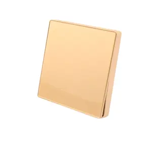 Good quality promotional modern frameless flat panel classic veneer Undercover wall switch