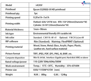 Imprimante UV DTF Millantech 30 cm, imprimante UV A3 rouleau à rouleau pour la création d'autocollants de transfert UV - Product Image 5