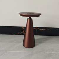 Lampe de table sans fil à commande à distance en alliage d'aluminium avec écran tactile pour restaurant, hôtel, maison, éclairage décoratif
