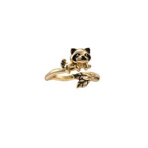 <b>Cartoon</b> Animal Zodiac Panda Cat Open <b>Ring</b> Jewelry Unisex Gift Fashion <b>Rings</b> Style 1 2 3 4 5 - Product Image 5