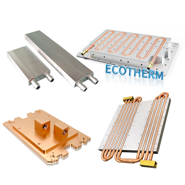 Factory Custom Copper Pipe Liquid Cooling Cold Plate Water Cooling Block