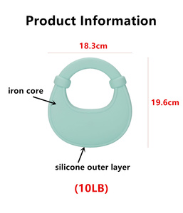 <span class=keywords><strong>Kettlebell</strong></span> de yoga esthétique en forme de sac à main pour femmes, idéal pour la maison et la salle de sport, idée cadeau tendance pour les réseaux sociaux - Product Image 2