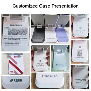 批发定制徽标可调节手机支架，适用于手机、平板电脑、桌面，兼容厚壳手机，适合商务促销礼品 - Product Image 5