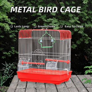 Kaliteli Evcil Hayvan Taşıyıcıları Üretim Papağan Muhabbet Kuşu Metal Ticari Bölmeli Demir Kafes - Product Image 6