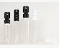 Sampel Gratis Botol Parfum Mini Kosong 1ml 1.5ml 2ml 2.5ml Tersedia, Dapat Diisi Ulang, Botol Semprot Kaca Mini