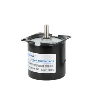 110RPM 60mm Synchronous AC Motor Cnc AC Servo Motor para CNC Costura Máquinas Têxteis