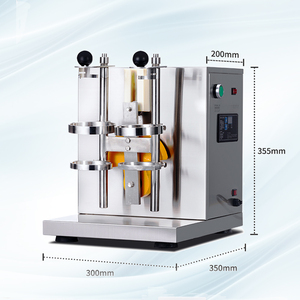 China Factory Wholesale Portable Bubble Tea <strong>Juice</strong> Beverage Shaking <strong>Machine</strong> Stainless Steel Double Cups Shaker <strong>Machine</strong> - Product Image 5
