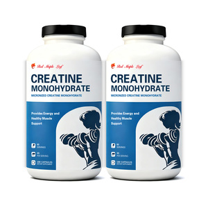 Créatine monohydratée haute puissance en capsules dures - Complément nutritionnel sportif pour la croissance musculaire et l'endurance, approvisionnement en vrac approuvé GMP - Product Image 2