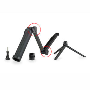 <span class=keywords><strong>Pas</strong></span> <span class=keywords><strong>cher</strong></span> prix trois voies bâton pliant Selfie bâton connexion vis Action caméra accessoire pour <span class=keywords><strong>GOPRO</strong></span> <span class=keywords><strong>Hero</strong></span> 13 12 11 <span class=keywords><strong>10</strong></span> 9 DJI OSMO - Product Image 6