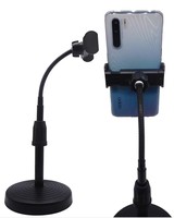 Support de téléphone rotatif et réglable pour bureau, idéal pour les diffusions en direct et l'enregistrement vidéo (vente en gros)