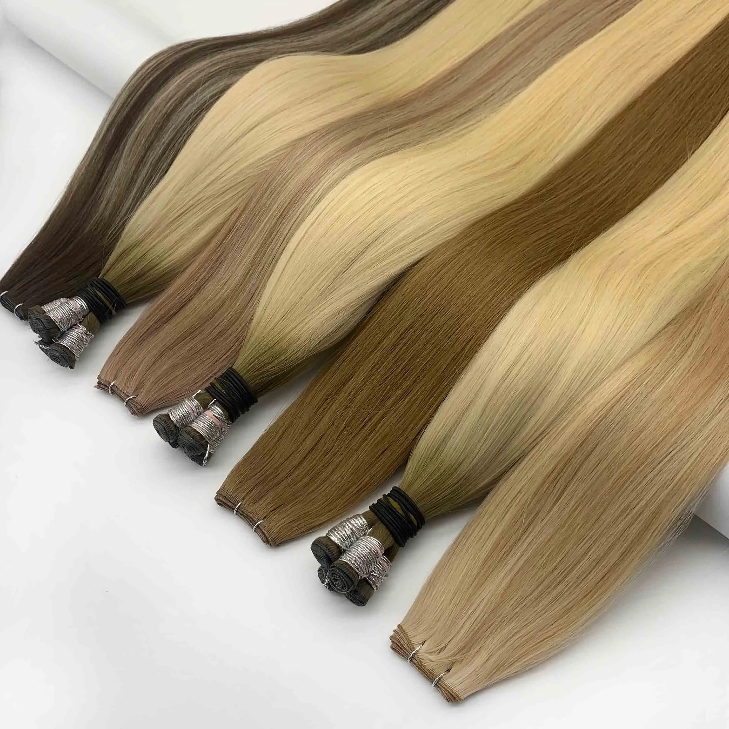 Russisch Haar Genie Inslag Hair Extensions Mashin Genie Inslag Russisch Haar