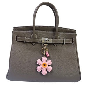 PU da Hoa Hướng Dương Keychain da hoa ví túi xách quyến rũ Mặt dây chuyền cho cô gái trang trí nội thất phụ kiện Ngày Valentine Quà Tặng - Product Image 3