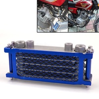 Refroidisseur d'huile universel pour moto tout-terrain, moto de cross, moto Monkey, VTT, quad, refroidisseur d'huile de radiateur, refroidissement VTT 110cc 125CC 140cc