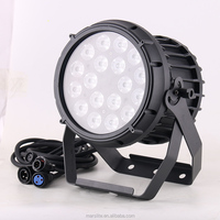 Luz led de 18x10w RGBWA 5 en 1 para exteriores, luz para escenario, discoteca, DJ, DMX512, resistente al agua