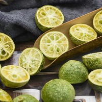 Huaou Fabriek Levert Vriesgroene Oranje Gedroogde Vruchten Thee Van Goede Kwaliteit Natuurlijke Smaak Gedroogde Groene Limoenplakken