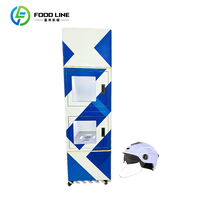 Machine de nettoyage de casques à vapeur et séchage à air chaud, distributeur automatique de nettoyage de casques, machine de nettoyage à sec de casques, double compartiment