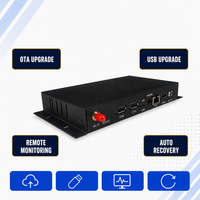 Boîtier de lecteur multimédia numérique 4K Android 13 Quad Core 4 Go de RAM 32 Go de ROM