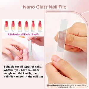 Kit Manicure donna Premium con tagliaunghie per cuticole Trimmer spintore lima per unghie in vetro per la cura delle unghie personali - Product Image 5