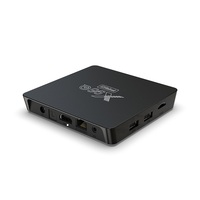 Boîtier TV Intelligent X96Q PRO Android 10 Allwinner H313 Quad Core 4K 2 Go 16 Go Wi-Fi 2.4G H.265 LAN 100M