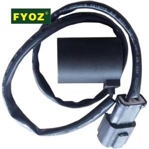 Bobina de Válvula Solenoide, 2066051130 2066051131 2066051132, 12V, para PC120-6 PC200-6 PC220-6 PC300-6, Excavadora - Product Image 2