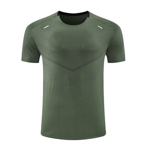 Sports Gym T Shirt <b>Men</b> Short Sleeve Compression <b>Stretch</b> T-Shirt Workout Fitness Training Running Shirt - Product Image 5