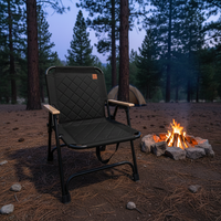 Chaise pliante YIXUN en acier carbone ultra-léger - Design moderne et portable pour une utilisation en extérieur sur la plage, dans le jardin, en camping, en pique-nique et en pêche