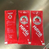 Machine d'emballage verticale pour sachets de pâte de ketchup de tomate, de miel et autres pâtes