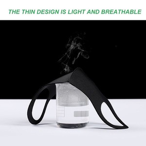 थोक जापानी कोरिया फैशन डस्ट मास्क मैस्करिला कस्टम लोगो मुद्रित पुन: प्रयोज्य धोने योग्य सूती फेस मास्क - Product Image 2