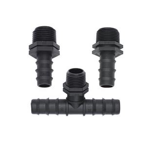 Sulama sistemi için 16mm plastik dikenli bas kaplin konektörü bahçe çiftlik sera için damlama borusu parçaları aksesuarları - Product Image 5