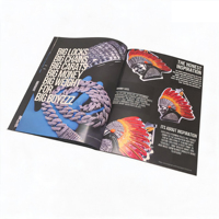 30 ans d'expérience, magazine relié à chaud, papier d'art, format personnalisé, haute qualité, échantillon gratuit