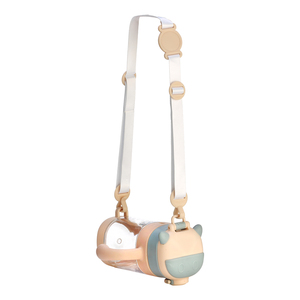 Taza de aprendizaje tritán con asa para bebés, botella de agua para bebés de 6 meses, a prueba de derrames - Product Image 4