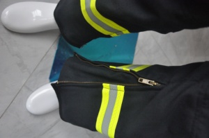 EN469 Chữa Cháy Aramid Lính Cứu Hỏa Chiến Đấu Phù Hợp Với Vải - Product Image 4